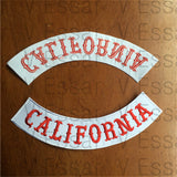 Hells angels CALIFORNIA Embroidery Twill Biker Sew Iron On Patches Jacket Vest-ASTROSHADEZ.COM-ASTROSHADEZ.COM