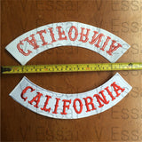 Hells angels CALIFORNIA Embroidery Twill Biker Sew Iron On Patches Jacket Vest-ASTROSHADEZ.COM-ASTROSHADEZ.COM