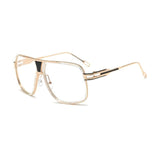 Men's 'Apollo' Big Square Premium Sunglasses Astroshadez-ASTROSHADEZ.COM-Transparent Clear-ASTROSHADEZ.COM