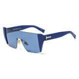 Unisex 'Fosache' Square Shape Sunglasses Astroshadez-ASTROSHADEZ.COM-Blue Blue-ASTROSHADEZ.COM