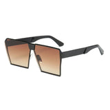 Unisex 'Destiny' X-Large Square Sunglasses Astroshadez-ASTROSHADEZ.COM-Black Tea-ASTROSHADEZ.COM