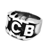 Mens TCB Elvis Presley Biker Ring Stainless Steel Silver 316L Engraved-ASTROSHADEZ.COM-ASTROSHADEZ.COM