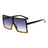 Womens 'Damnnn' X-Large Square Sunglasses-ASTROSHADEZ.COM-Black Amber Grey-ASTROSHADEZ.COM