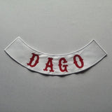 DAGO MC Biker Patch Set Iron On Vest Jacket Rocker Hells-ASTROSHADEZ.COM-ASTROSHADEZ.COM