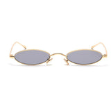 Unisex 'Elton J' Small Oval Circular Vintage Sunglasses Astroshadez-ASTROSHADEZ.COM-Grey-ASTROSHADEZ.COM