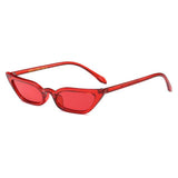 Unisex 'Venice' Vintage Retro Skinny Sunglasses Astroshadez-ASTROSHADEZ.COM-Red-ASTROSHADEZ.COM