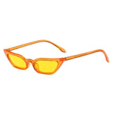 Unisex 'Venice' Vintage Retro Skinny Sunglasses Astroshadez-ASTROSHADEZ.COM-Yellow-ASTROSHADEZ.COM