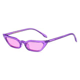 Unisex 'Venice' Vintage Retro Skinny Sunglasses Astroshadez-ASTROSHADEZ.COM-Purple-ASTROSHADEZ.COM