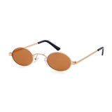 Unisex 'Kendall Jenner' Small Oval Shape Vintage Sunglasses Astroshadez-ASTROSHADEZ.COM-Tea-ASTROSHADEZ.COM