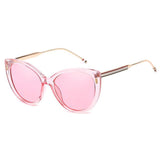 Womens 'Corsa' Cat Eye Sunglasses Astroshadez-ASTROSHADEZ.COM-Pink Frame Pink-ASTROSHADEZ.COM