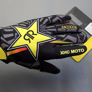 ROCKSTAR Motocross Gloves BMX ATV MX Off Road Motorcycle Mountain Bike-ASTROSHADEZ.COM-ASTROSHADEZ.COM