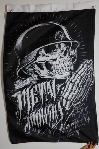 METAL MULISHA #7 FLAG BANNER DIRTBIKE WALL ART MOTO-ASTROSHADEZ.COM-ASTROSHADEZ.COM
