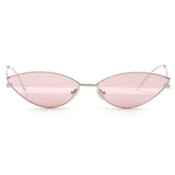 Womens 'Ninja' Small Sharp Sunglasses Astroshadez-ASTROSHADEZ.COM-Pink Stripe-ASTROSHADEZ.COM