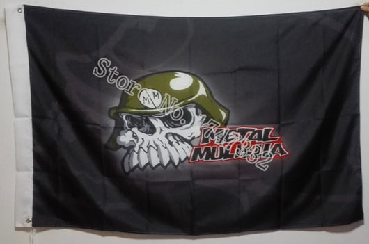 METAL MULISHA #5 FLAG BANNER DIRTBIKE WALL ART MOTO-ASTROSHADEZ.COM-ASTROSHADEZ.COM