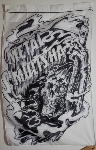 METAL MULISHA #1 FLAG BANNER DIRTBIKE WALL ART MOTO-ASTROSHADEZ.COM-ASTROSHADEZ.COM