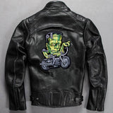 LARGE ZOMBIE FRANKENSTEIN MC Biker Patch Set Iron On Vest Jacket Rocker Hells green-ASTROSHADEZ.COM-ASTROSHADEZ.COM