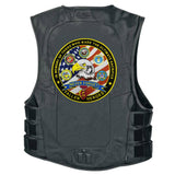 NEVER FORGET FALLEN HEROES NAVY ARMY MILITARY MC Biker Patch Set Iron On Vest Jacket Rocker Hells-ASTROSHADEZ.COM-ASTROSHADEZ.COM