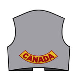 Canada bandidos MC Biker Patch Set Iron On Vest Jacket Rocker Hells-ASTROSHADEZ.COM-ASTROSHADEZ.COM