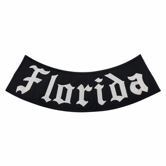 Florida outlaw MC Biker Patch Set Iron On Vest Jacket Rocker Hells-ASTROSHADEZ.COM-ASTROSHADEZ.COM