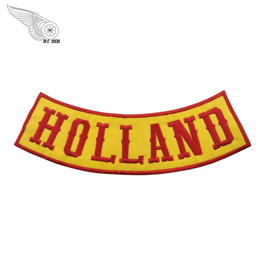 Bandidos Outlaw Holland MC Biker Patch Set Iron On Vest Jacket Rocker Hells-ASTROSHADEZ.COM-ASTROSHADEZ.COM