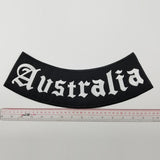 Outlaw Australia MC Biker Patch Set Iron On Vest Jacket Rocker Hells-ASTROSHADEZ.COM-ASTROSHADEZ.COM