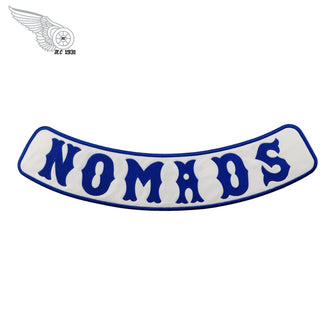 Nomads MC Biker Patch Set Iron On Vest Jacket Rocker Hells-ASTROSHADEZ.COM-ASTROSHADEZ.COM