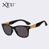 Unisex Bamboo Carbon Fiber Wayfare Style Sunglasses Astroshadez-ASTROSHADEZ.COM-Black w black-ASTROSHADEZ.COM