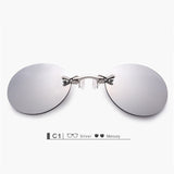 Unisex 'Matrix Morpheus' Frameless Rimless Movie Sunglasses-Sunglasses-Astroshadez-Silver-ASTROSHADEZ.COM