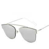 Womens 'Ballard' Reflective Cat Eye Sunglasses 2020 Astroshadez-Women's Sunglasses-Astroshadez-Silver-ASTROSHADEZ.COM