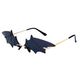 Unisex 'Bat' Shaped Sunglasses Astroshadez-Home-Astroshadez-Golden Grey-ASTROSHADEZ.COM