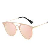 Womens 'Kang' Round Reflective 2020 Sunglasses Astroshadez-Women's Sunglasses-ASTROSHADEZ-Pink-ASTROSHADEZ.COM