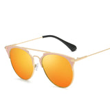 Womens 'Kang' Round Reflective 2020 Sunglasses Astroshadez-Women's Sunglasses-ASTROSHADEZ-Red-ASTROSHADEZ.COM