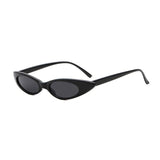 Womens 'Louis' Small Cateye Sunglasses Astroshadez-ASTROSHADEZ.COM-Black Gray-ASTROSHADEZ.COM