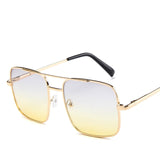 Unisex 'Sublime' Square Shaped Sunglasses Astroshadez-ASTROSHADEZ.COM-Gray Yellow-ASTROSHADEZ.COM