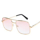Unisex 'Sublime' Square Shaped Sunglasses Astroshadez-ASTROSHADEZ.COM-Pink Clear-ASTROSHADEZ.COM