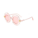 Womens 'Amour' Circle Sunglasses-ASTROSHADEZ.COM-Pink Pink-ASTROSHADEZ.COM
