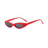 Womens 'Louis' Small Cateye Sunglasses Astroshadez-ASTROSHADEZ.COM-Red Gray-ASTROSHADEZ.COM