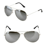 Unisex 'Classic Aviator' Sunglasses Astroshadez-ASTROSHADEZ.COM-Silver-ASTROSHADEZ.COM