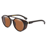 Mens 'Curbed' Steampunk Shielded Sunglasses Astroshadez-ASTROSHADEZ.COM-Tea-ASTROSHADEZ.COM
