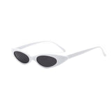 Womens 'Louis' Small Cateye Sunglasses Astroshadez-ASTROSHADEZ.COM-White Gray-ASTROSHADEZ.COM