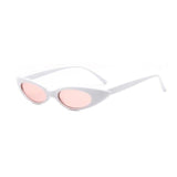 Womens 'Louis' Small Cateye Sunglasses Astroshadez-ASTROSHADEZ.COM-White Pink-ASTROSHADEZ.COM