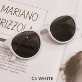 Womens 'Le Petit' Round Cateye Sunglasses Astroshadez-ASTROSHADEZ.COM-White-ASTROSHADEZ.COM