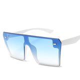 Unisex 'Ultimate' X-Large Square Sunglasses Astroshadez-ASTROSHADEZ.COM-White-ASTROSHADEZ.COM