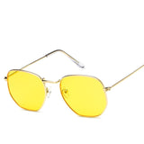 Unisex 'Polygon' Sunglasses Astroshadez-ASTROSHADEZ.COM-Yellow-ASTROSHADEZ.COM