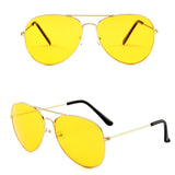 Unisex 'Classic Aviator' Sunglasses Astroshadez-ASTROSHADEZ.COM-Yellow-ASTROSHADEZ.COM